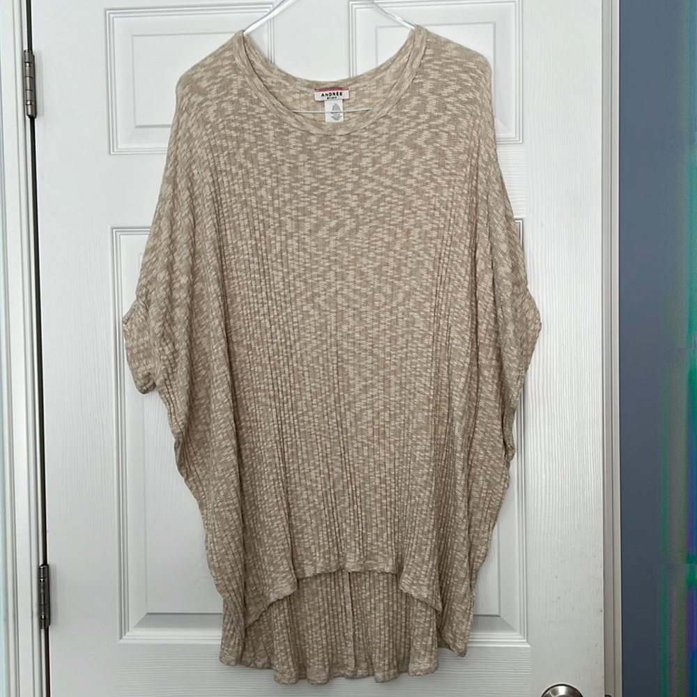 💥💥PRICE DROP💥💥 Neutral Dolman Sleeve Sweater-Size 1X